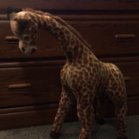standing giraffe stuffed animal